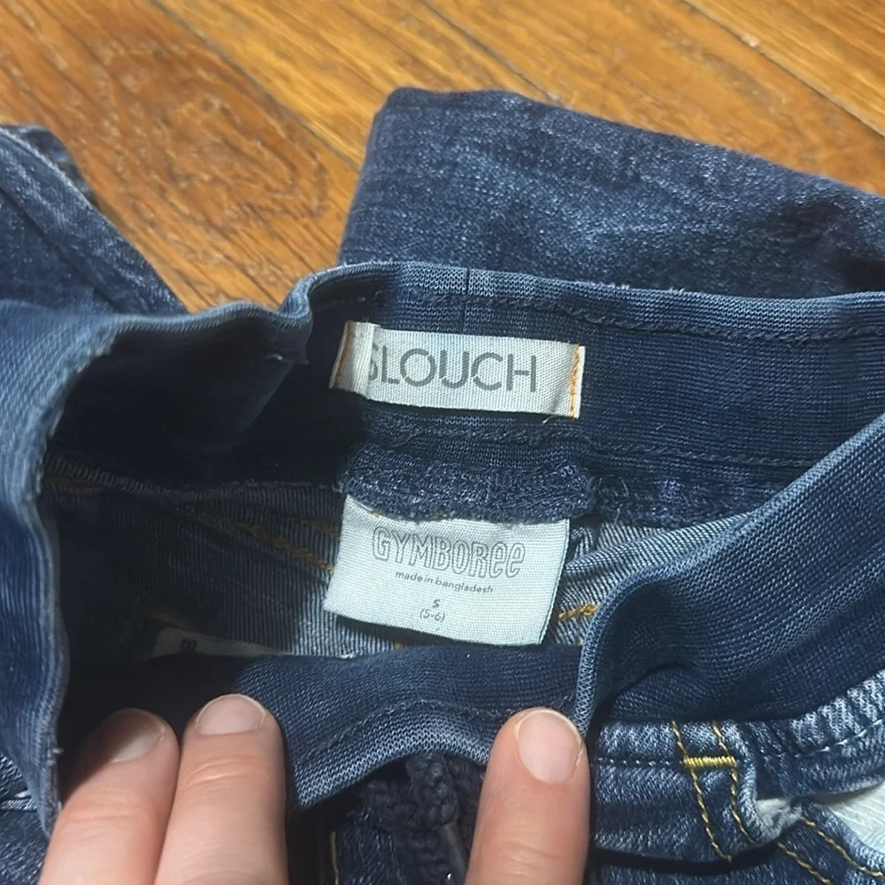 Gymboree Boys Pull On Slouch Jeans, Sz 5/6